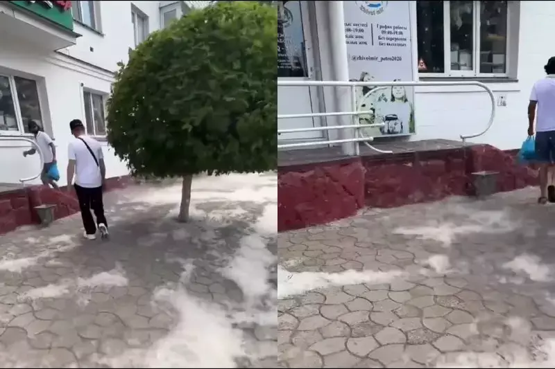 Тұрғындар әбден мезі болған: Петропавл «ақ ұлпаның» астында қалды