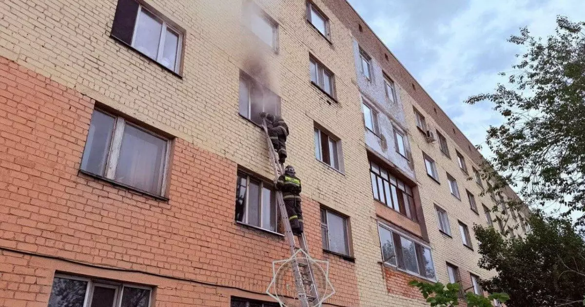  Астанада жатақхана өртенді 