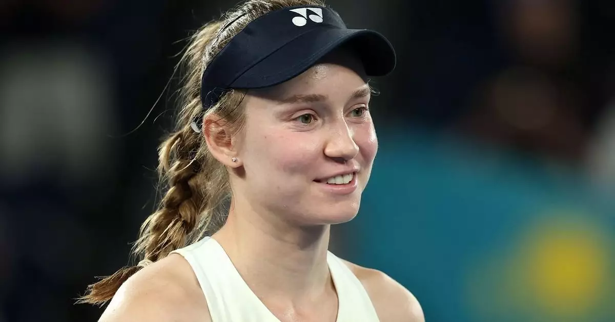   Елена Рыбакина әлемнің екінші ракеткасы мәртебесін сақтап қалды   