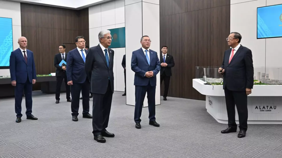 Тоқаев Алатау қаласының даму барысымен танысты