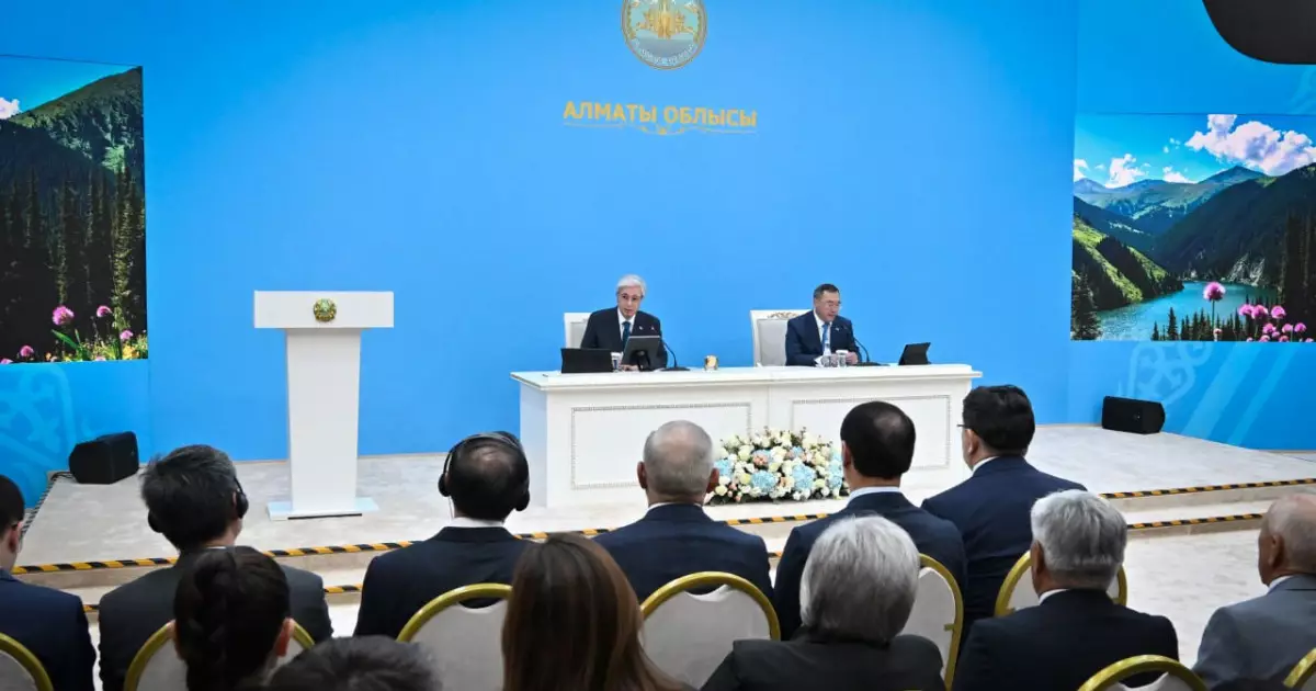   Қасым-Жомарт Тоқаев: «Арнаулы құқықтық режим құру міндетін толыққанды іске асыру маңызды»   