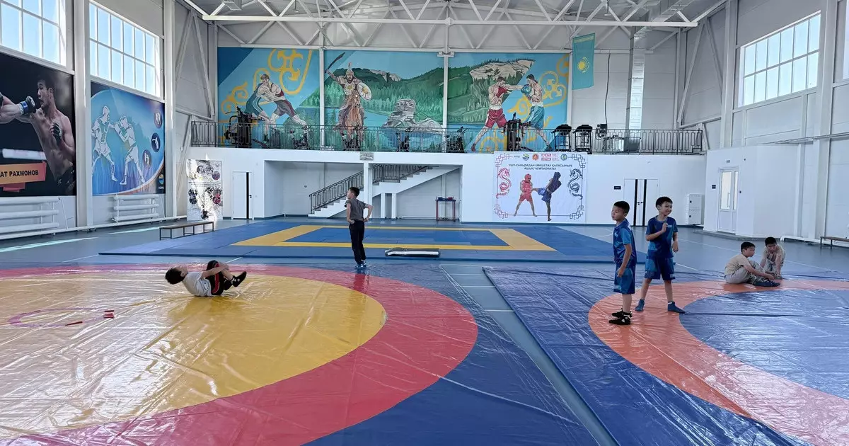 Ақмола облысында жаңа спорт кешені пайдалануға берілді 