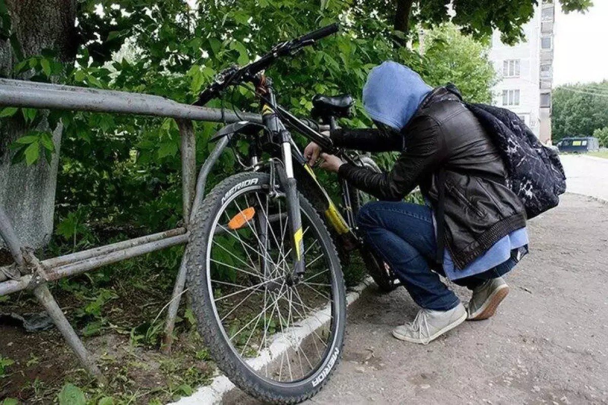 Полиция велосипедті қараусыз қалдырудың салдары туралы ескертті