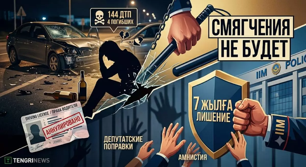 Никаких поблажек пьяным за рулем. МВД жестко ответило на инициативу депутата в Мажилисе