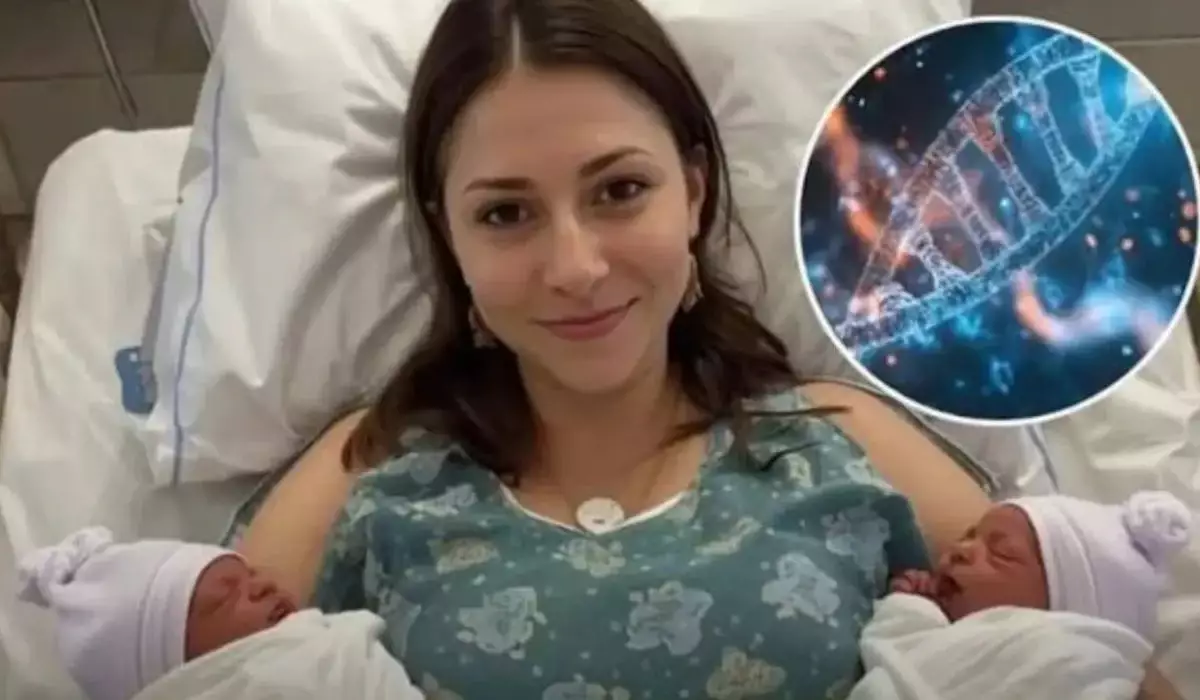 19 жастағы қыз екі түрлі әкеден егіз бала дүниеге әкелді