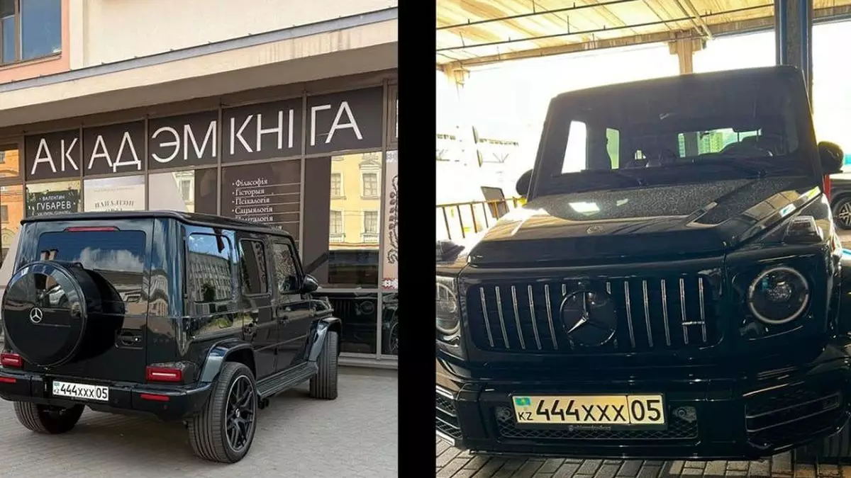 Казахстанку на элитном внедорожнике оштрафовали в Беларуси