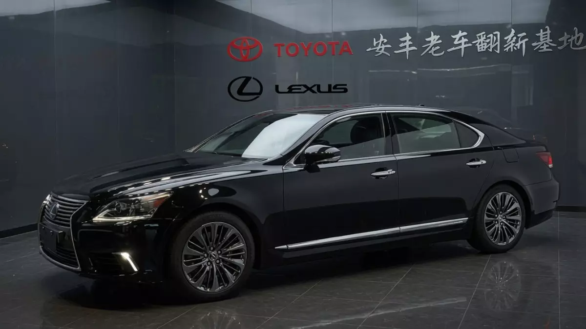 Ютубер восстановил убитый Lexus 460 до нового состояния