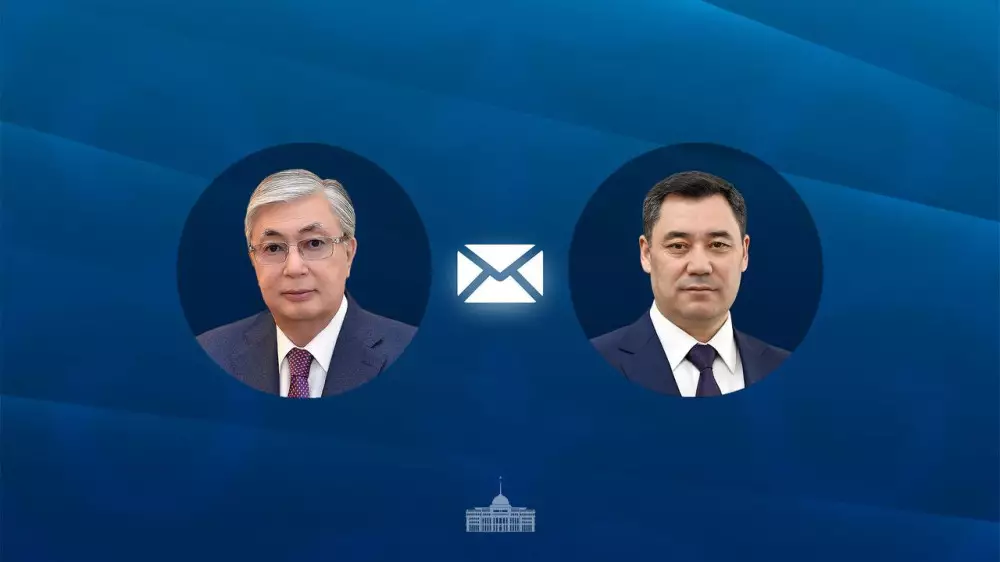 Токаев направил телеграмму Жапарову