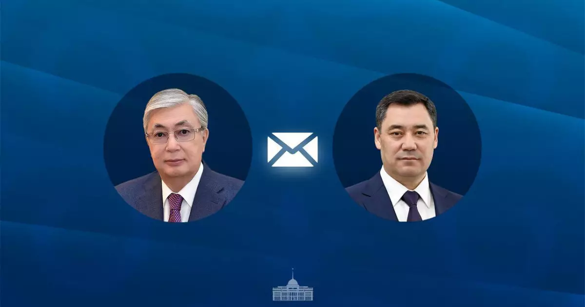 Мемлекет басшысы Қырғыз Республикасының Президентіне құттықтау жеделхатын жолдады 