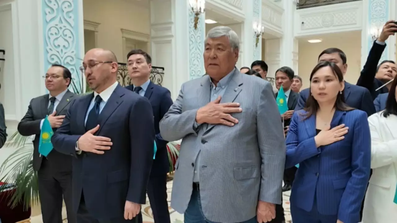 День государственных символов Казахстана отметили в Москве