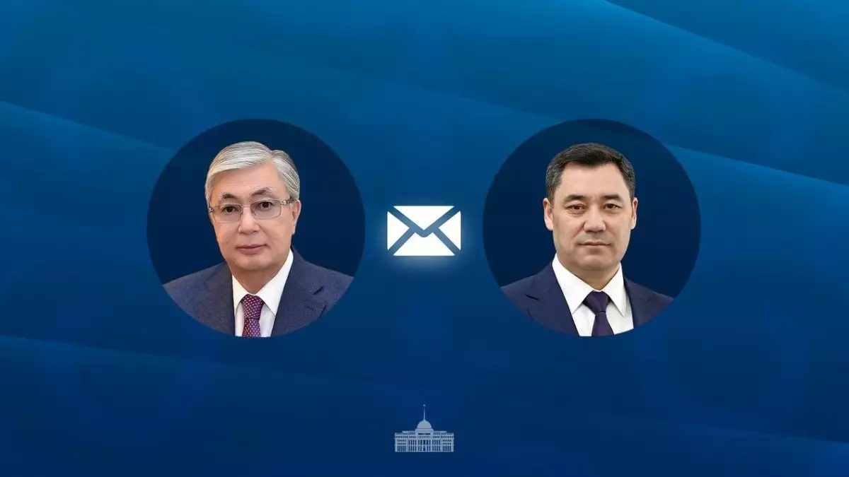  Мемлекет басшысы Қырғыз Республикасының Президентіне құттықтау жеделхатын жолдады 
