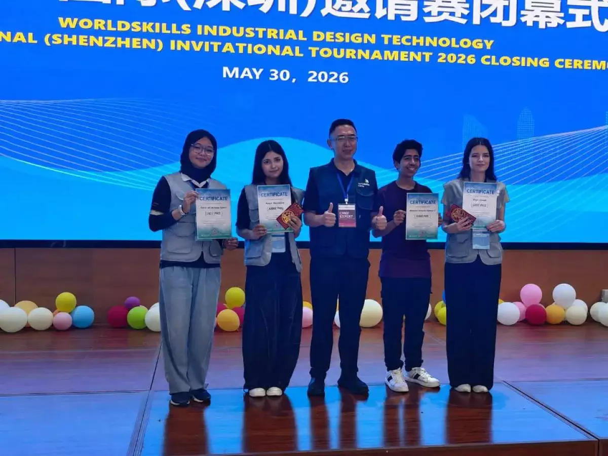 Қазақстандық студент Қытайдағы халықаралық WorldSkills турнирінде топ жарды
