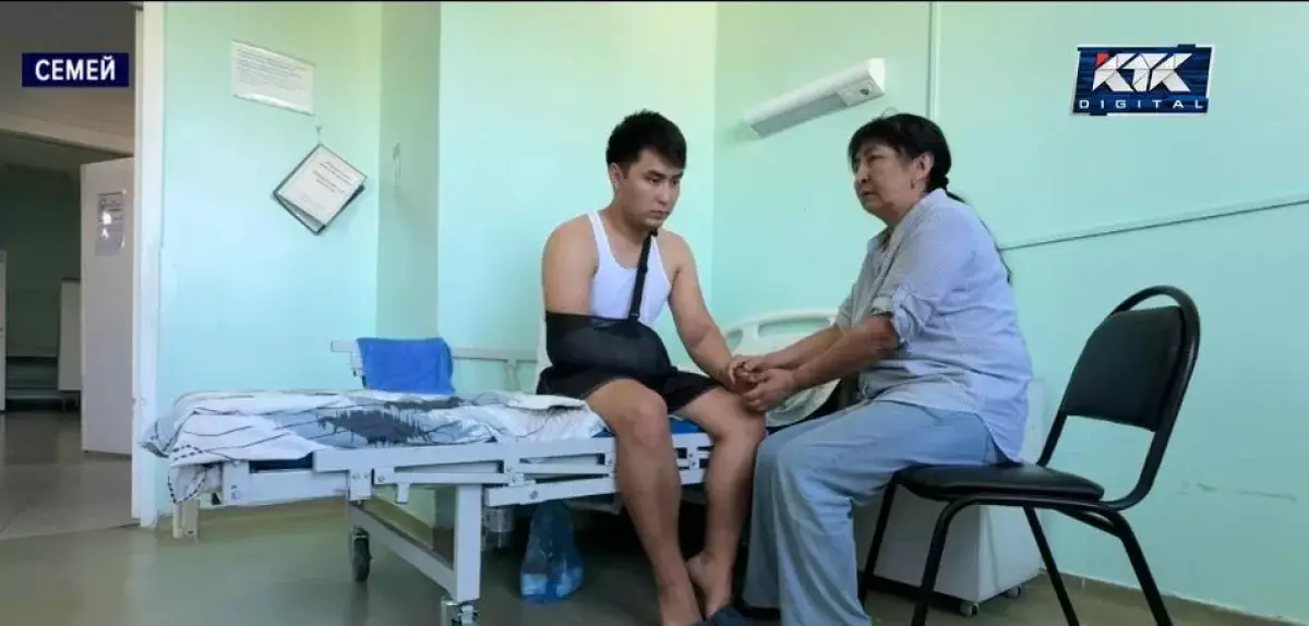 Семейде оқу ақысын төлеу үшін қара жұмысқа барған студент жігіт қолынан айырылды