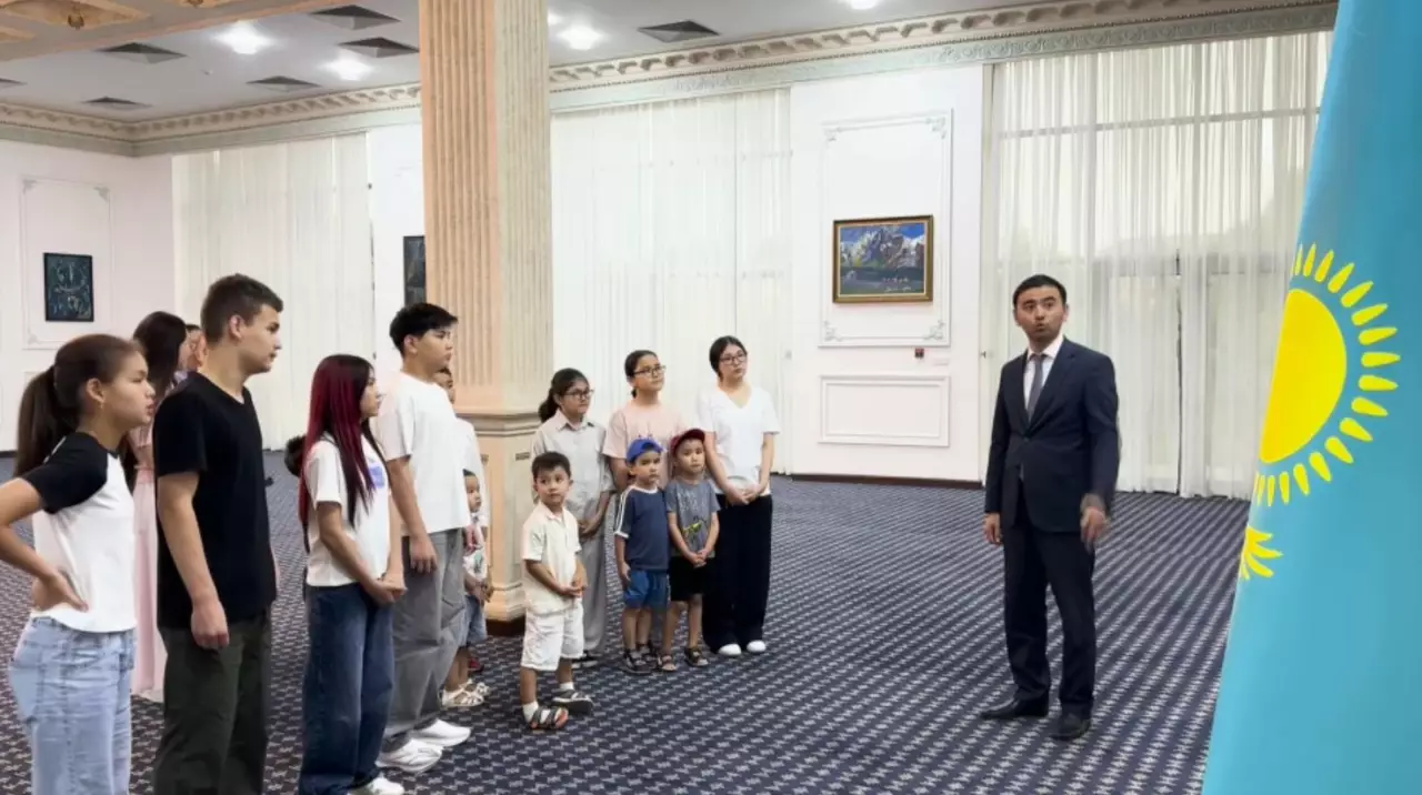 Елде рәміздер күнінде экскурсия ұйымдастырылды
