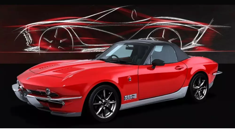 Японская Mitsuoka анонсировала загадочный ретро-родстер - возможна база Mazda MX-5