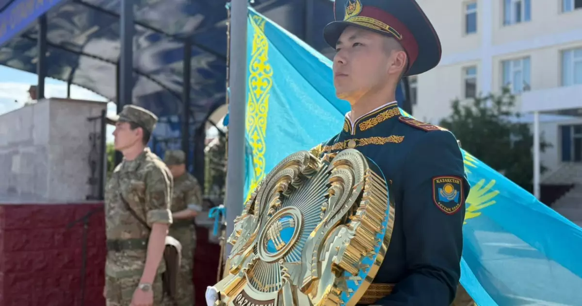   Ұландықтар Мемлекеттік рәміздер күнін салтанатты түрде атап өтті   