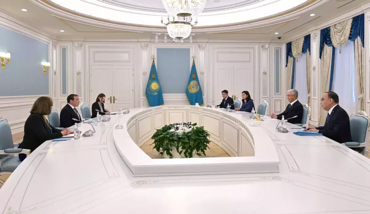 Представитель Совета мира передал Токаеву приветствие от  Трампа