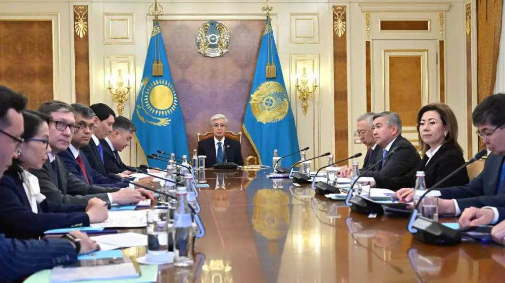 Тоқаев Ұлттық банктің есебін қабылдады