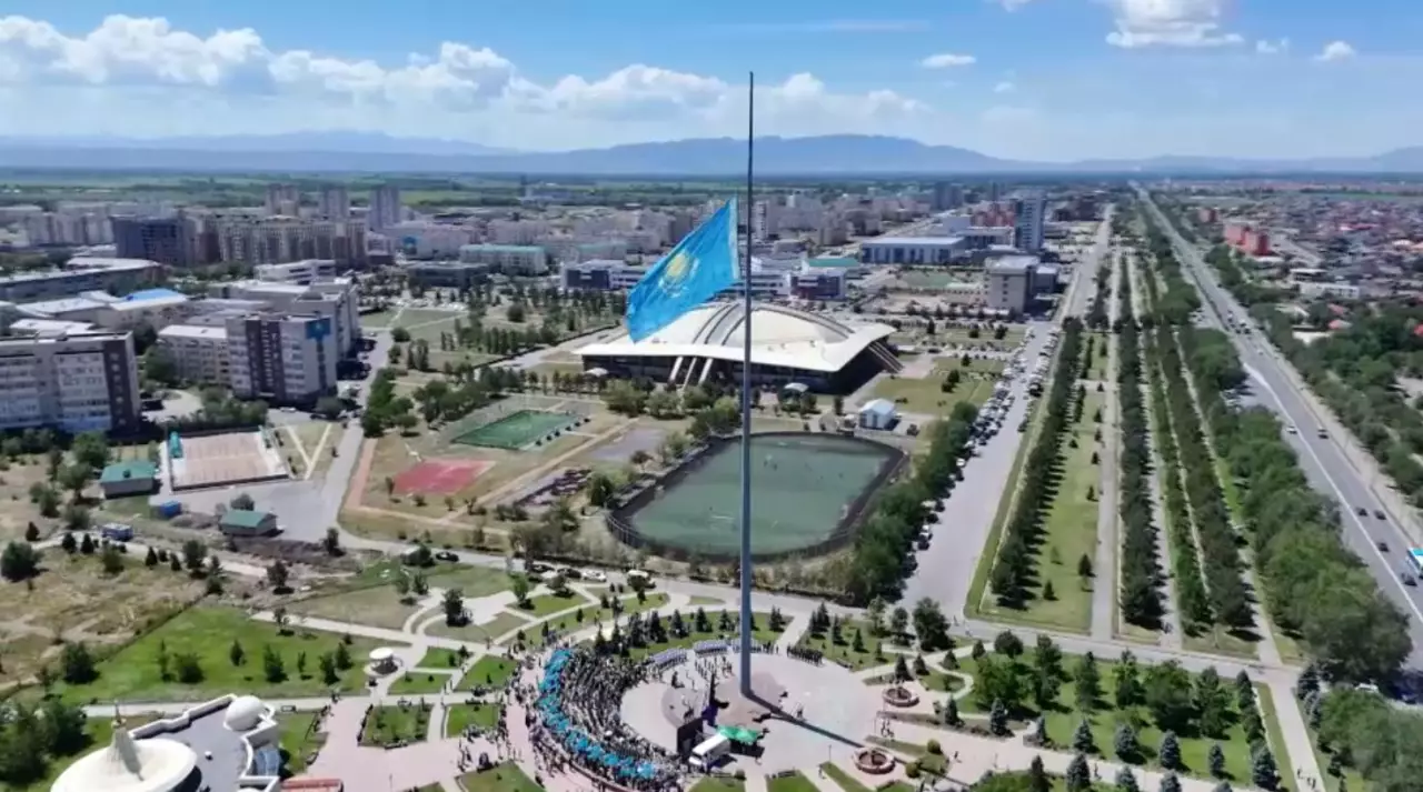 35 новых флагштоков открыли в сёлах Жетісу