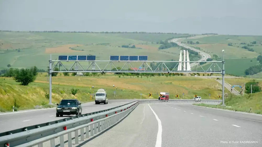 Тараз-Шымкент тасжолында орташа жылдамдықты асырғаны үшін қайта айыппұл салына бастайды