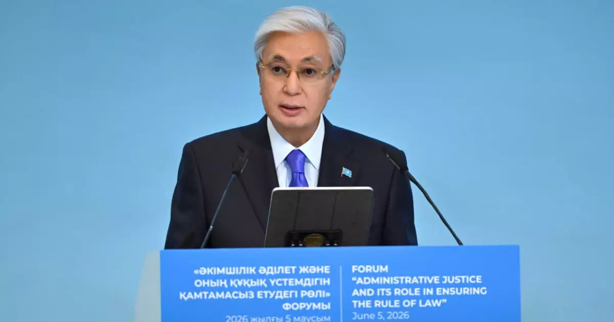  «Заң мен тәртіп» қағидатын ұлттық болмысымыздың ажырамас бөлігіне айналдыруымыз керек – Тоқаев 