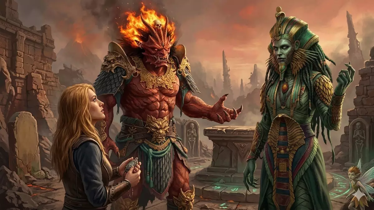 Монгольский бог войны попал в игру God of War: Laufey