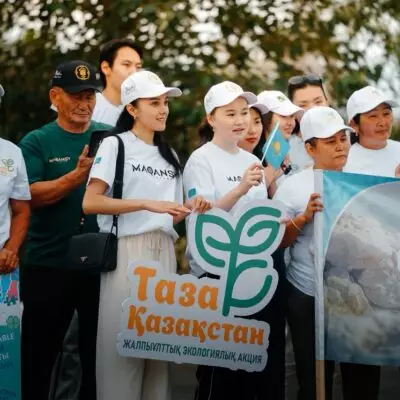 На побережье Алаколя прошел экологический форум «EcoQadam»