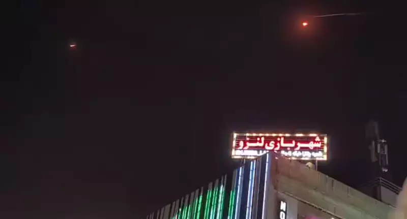 Иран нанес ракетный удар по территории Израиля
