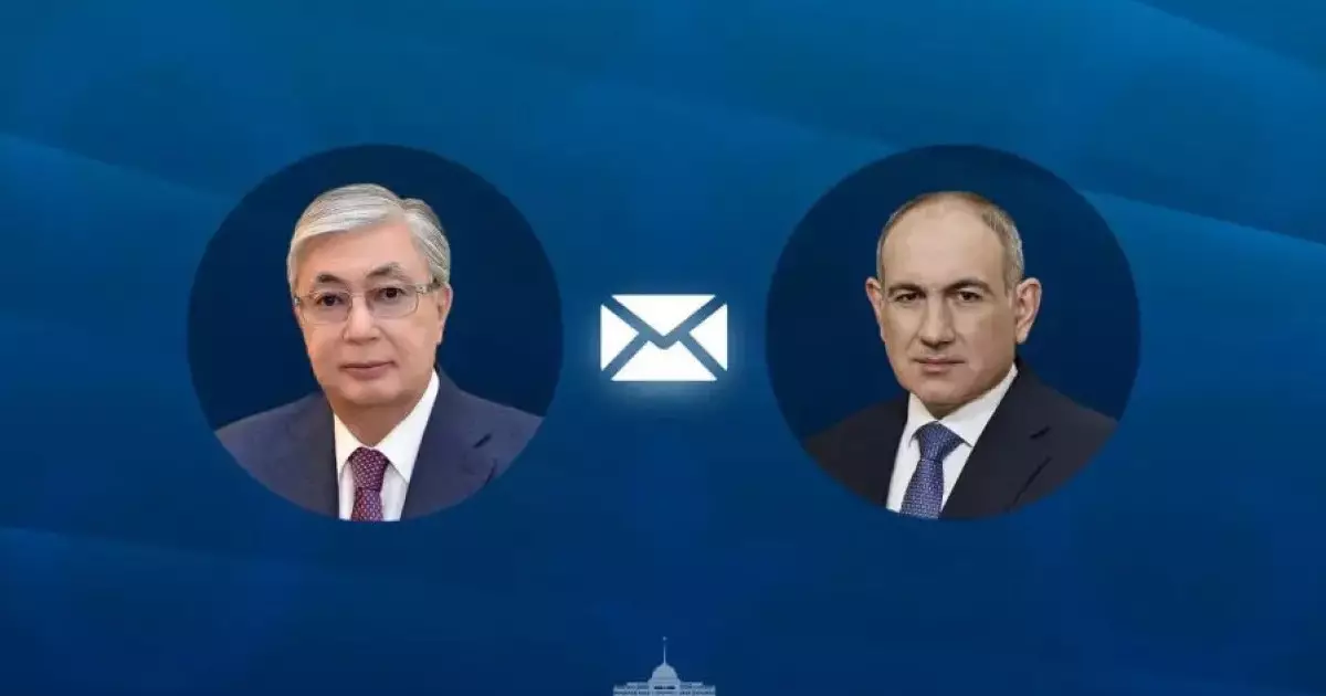  Тоқаев Пашинянды парламенттік сайлаудағы жеңісімен құттықтады 