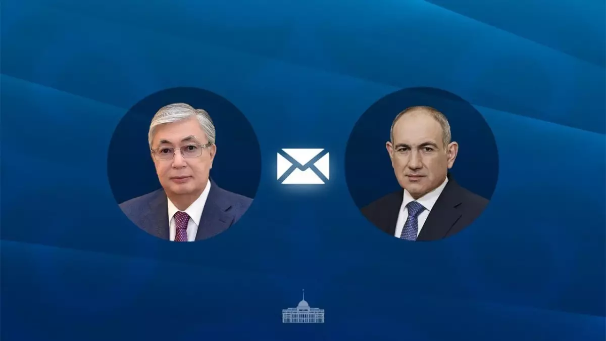  Тоқаев Пашинянды парламенттік сайлаудағы жеңісімен құттықтады 