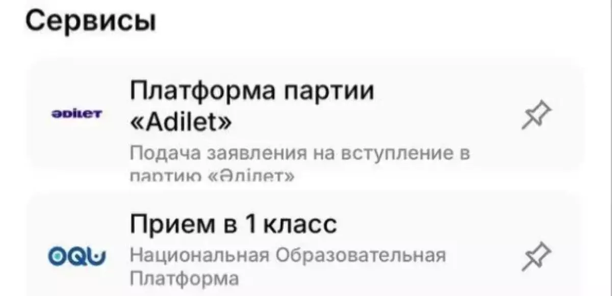 "Репутациялық қауіп": eGov арқылы «Әділет» партиясына мүше болуға болады