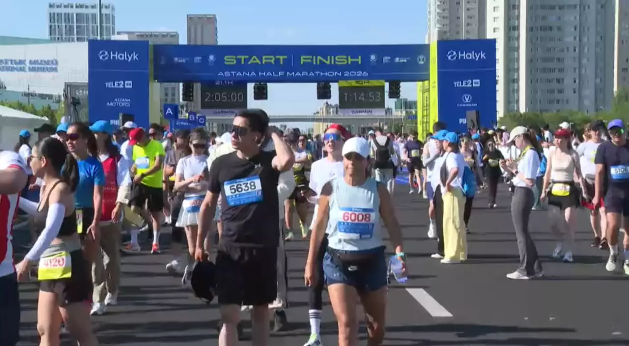 Astana Half Marathon жарысы өтті