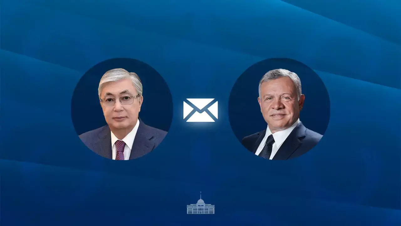 Президент Иордания Короліне құттықтау жеделхатын жолдады