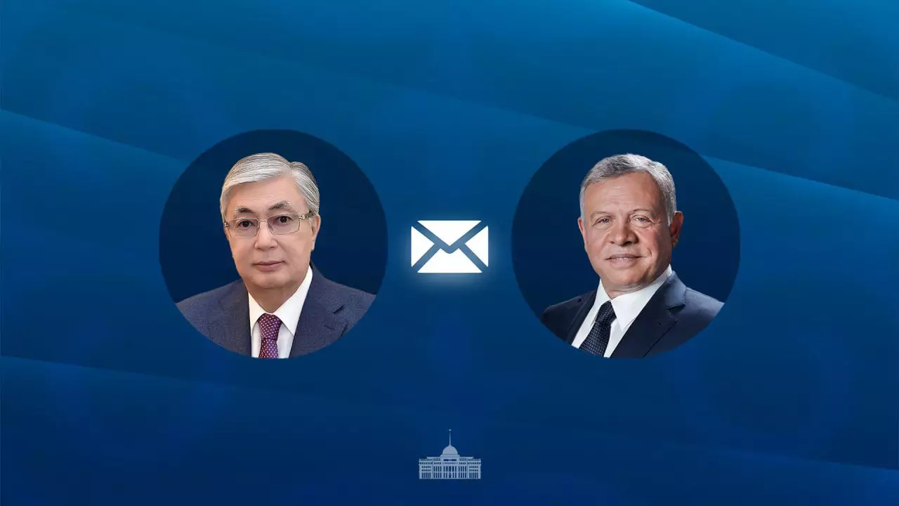Токаев поздравил короля Иордании
