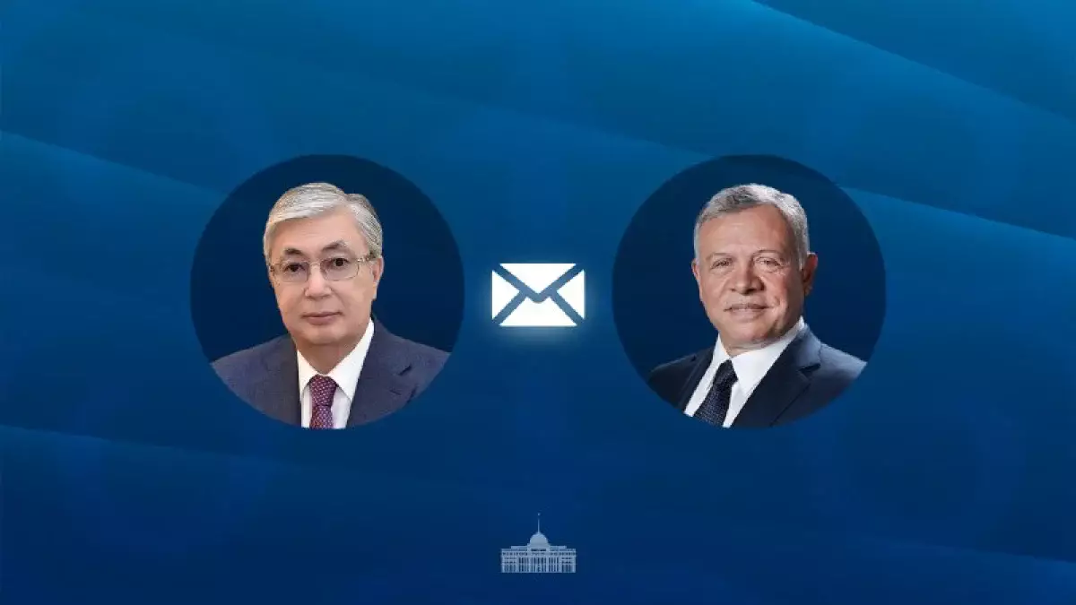Президент Иордания Короліне құттықтау жеделхатын жолдады