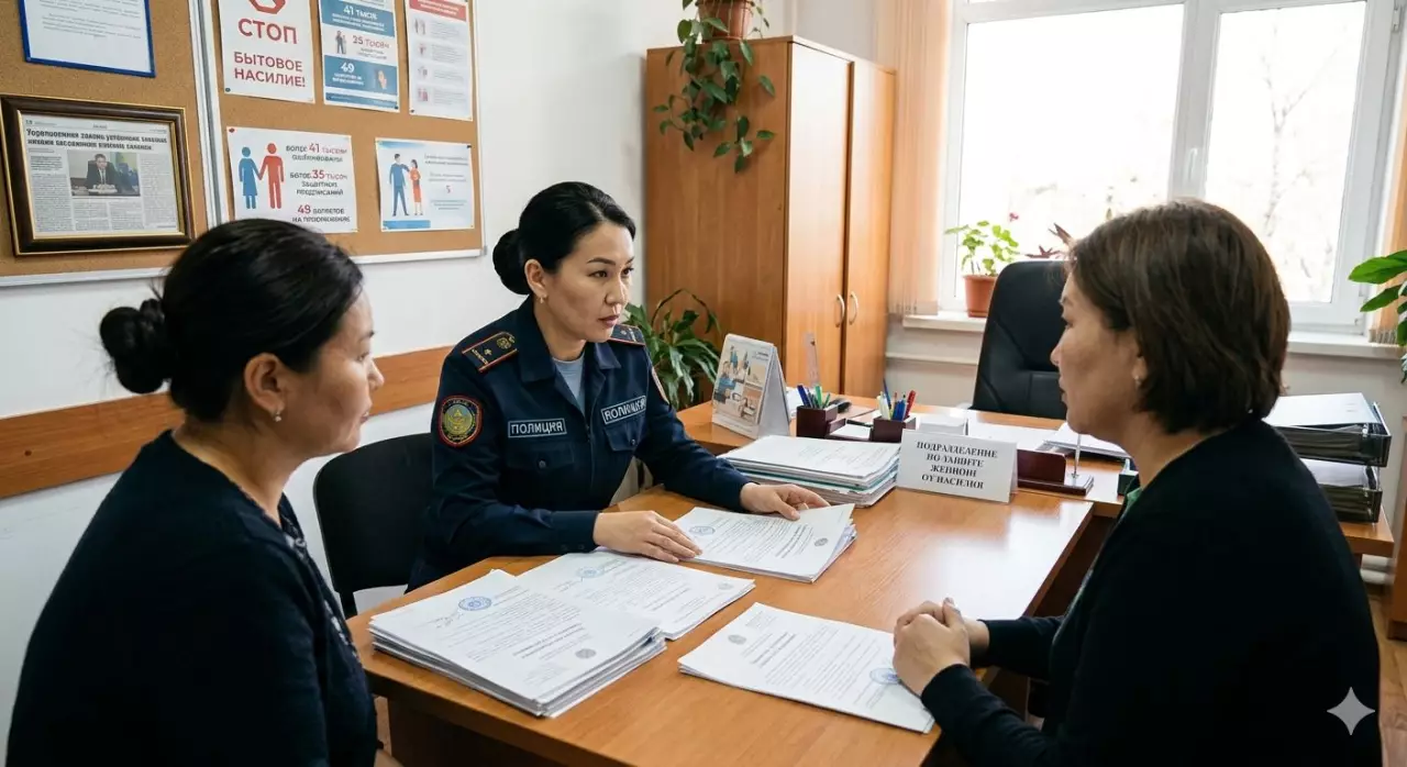 В Казахстане 49 мужчин получили запрет на приближение к потерпевшим