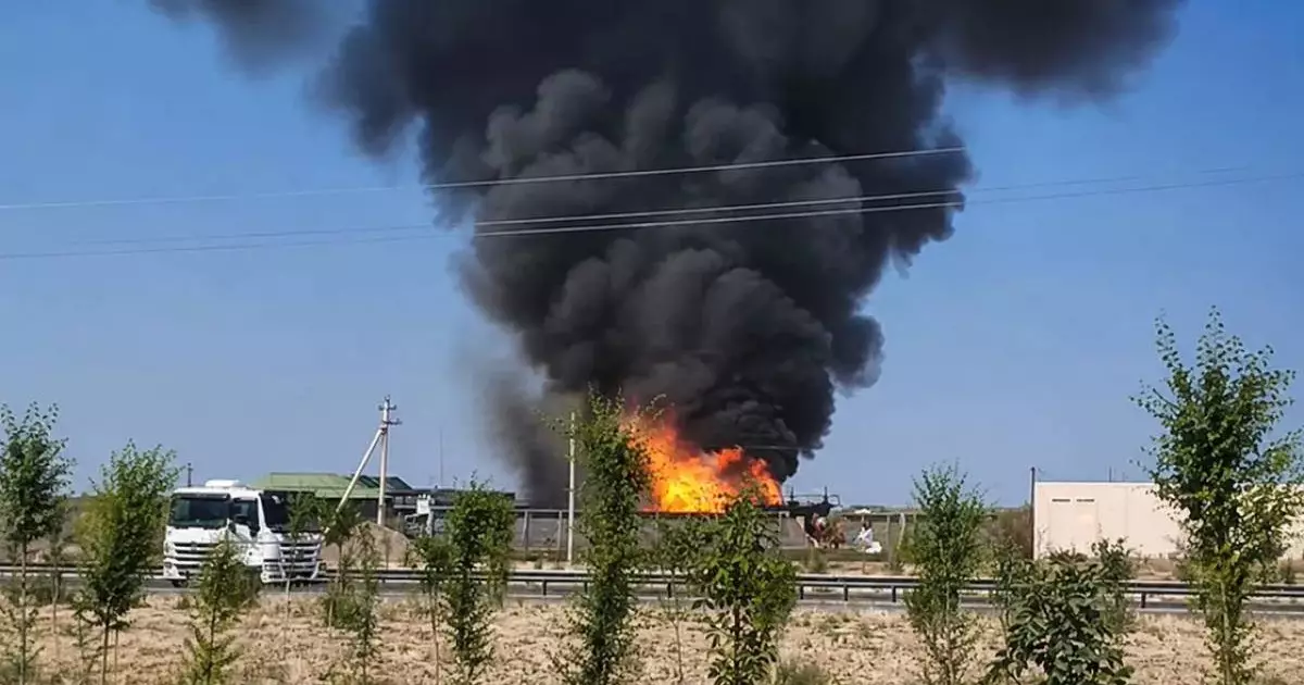  Шесть человек заживо сгорели в результате мощного взрыва 