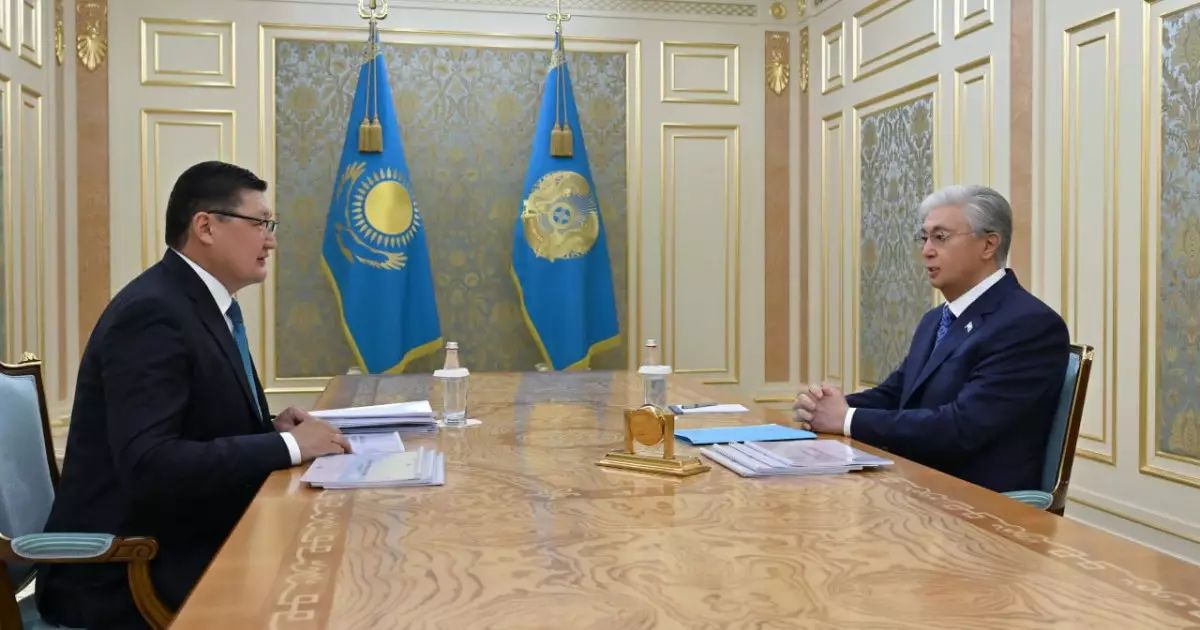  Мемлекет басшысы Абай облысының әкімі Берік Уәлиді қабылдады 