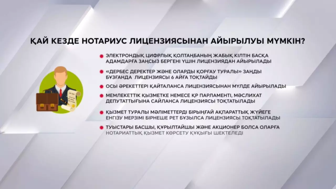 Нотариустың жауапкершілігі артады