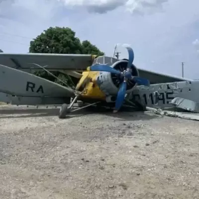 На Кубани возле дороги упал самолет Ан-2 без экипажа