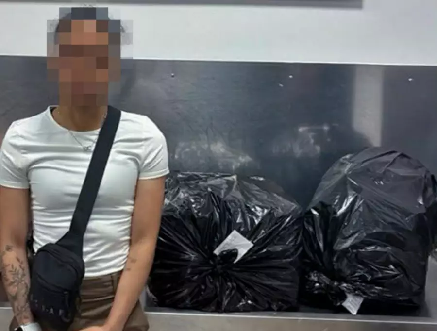 Алматы әуежайында шетелдік азаматтан 21 келіге жуық марихуана тәркіленді