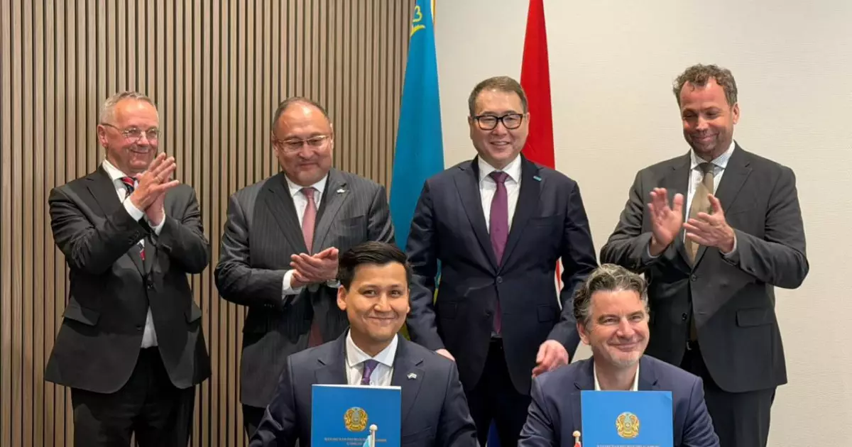   Қазақстан мен Нидерланд 160 миллион еуролық бірлескен жобаларды іске қоспақ   