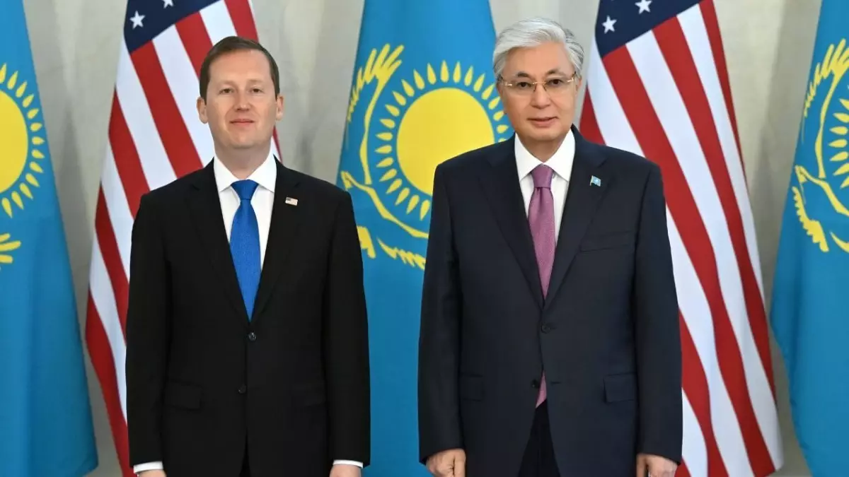  Тоқаев АҚШ Президентінің арнайы өкілі Серджио Горды қабылдады 