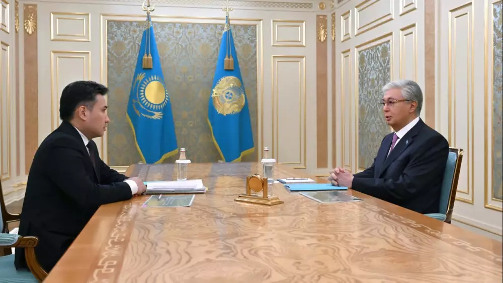 Тоқаев еңбек және халықты әлеуметтік қорғау министрін қабылдады