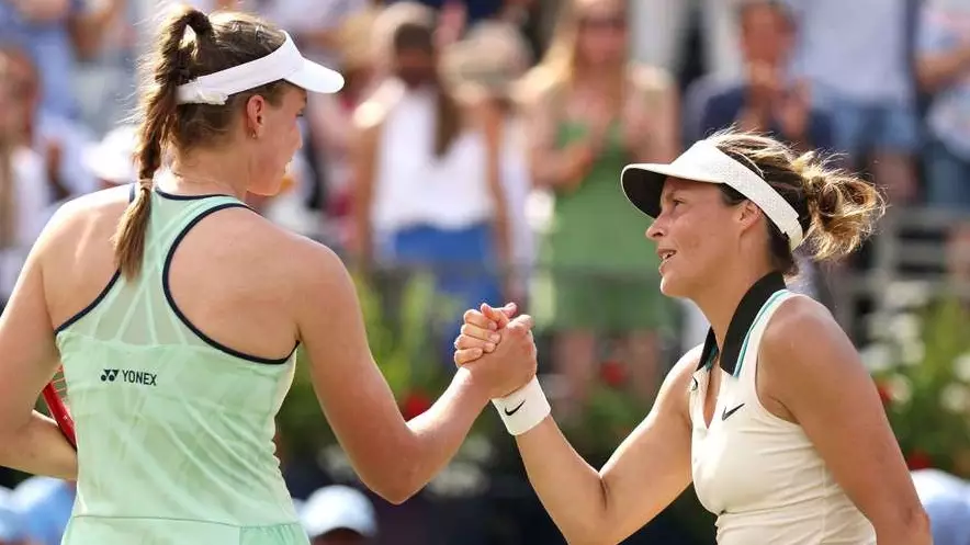 Елена Рыбакина - Татьяна Мария: прямая трансляция матча WTA 500 в Лондоне