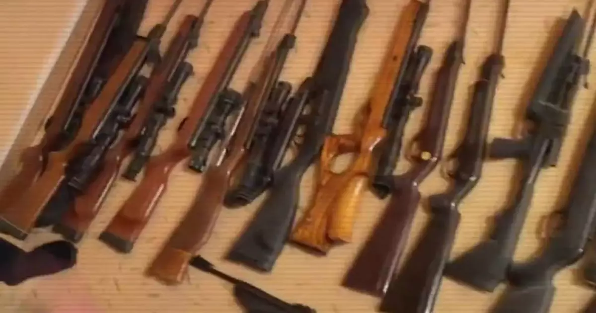  Жыл басынан бері 1200-ден астам заңсыз қару тәркіленді 