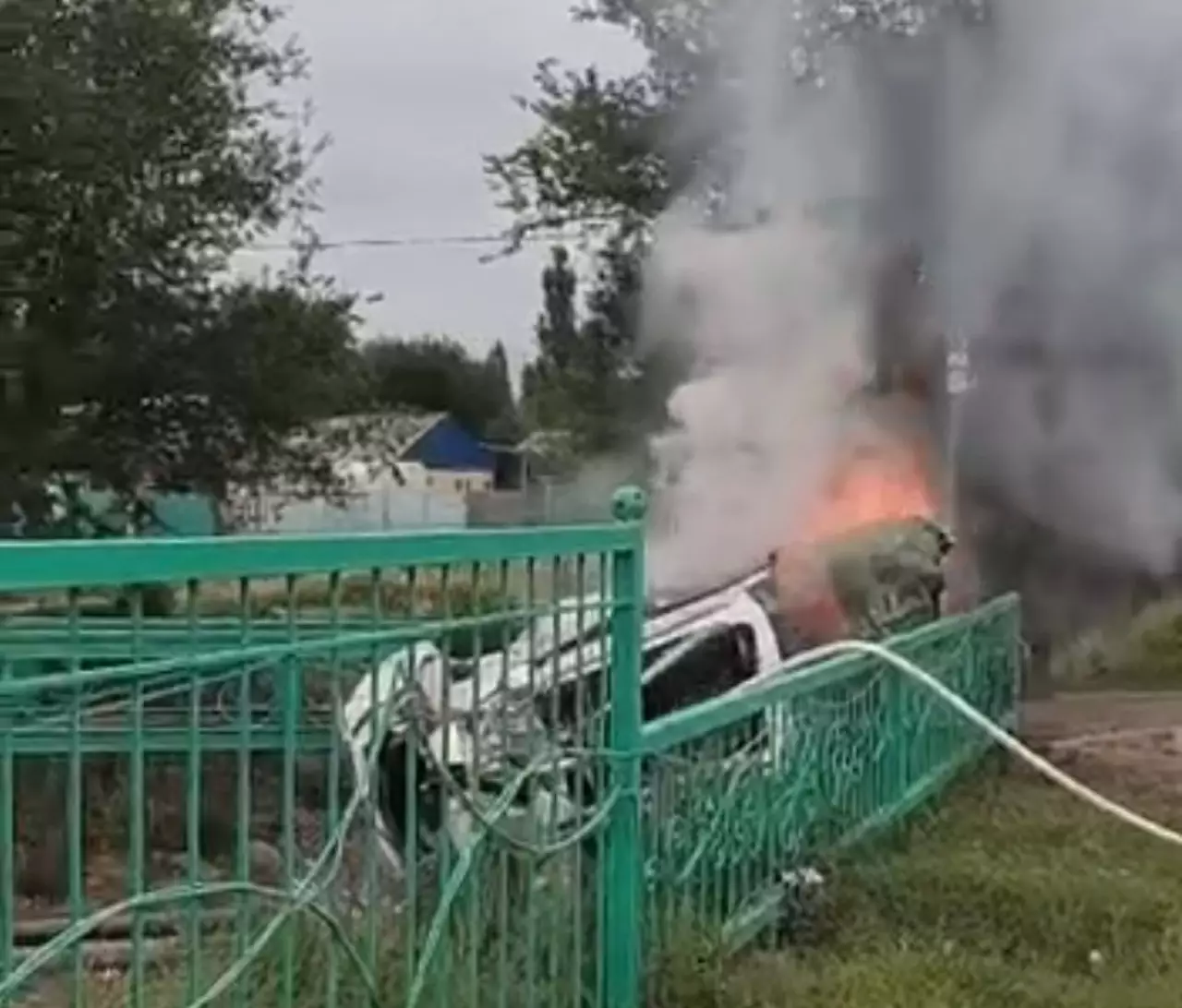 Смертельное ДТП в Шуском районе: автомобиль загорелся после опрокидывания⁠