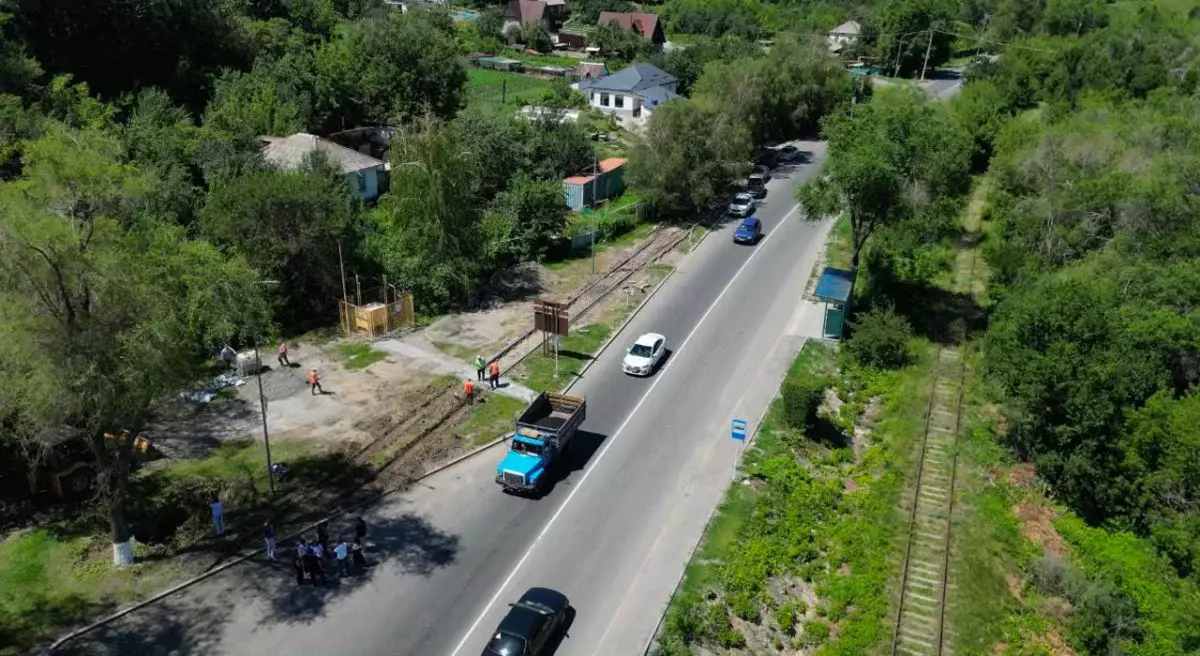 Текеліде ең ұзын Қонаев көшесінің жөндеу жұмыстары аяқталды