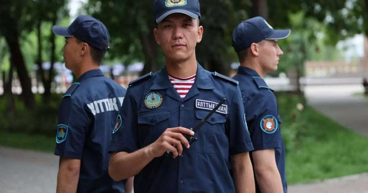   Ұлттық ұланның жауынгерлері қызметтерін сәтті аяқтады   