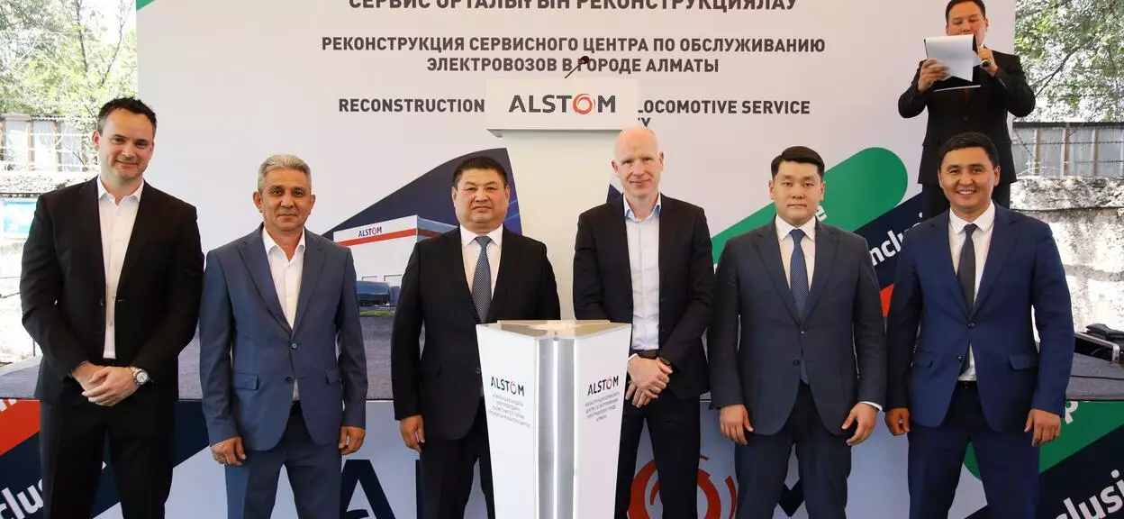 Alstom запускает модернизацию сервисного центра для локомотивов в казахстанском Алматы.